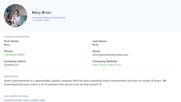 Create a free business profile