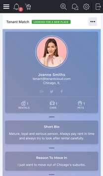Tenant match