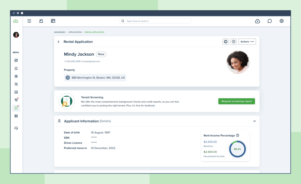 Rental Application Redesign