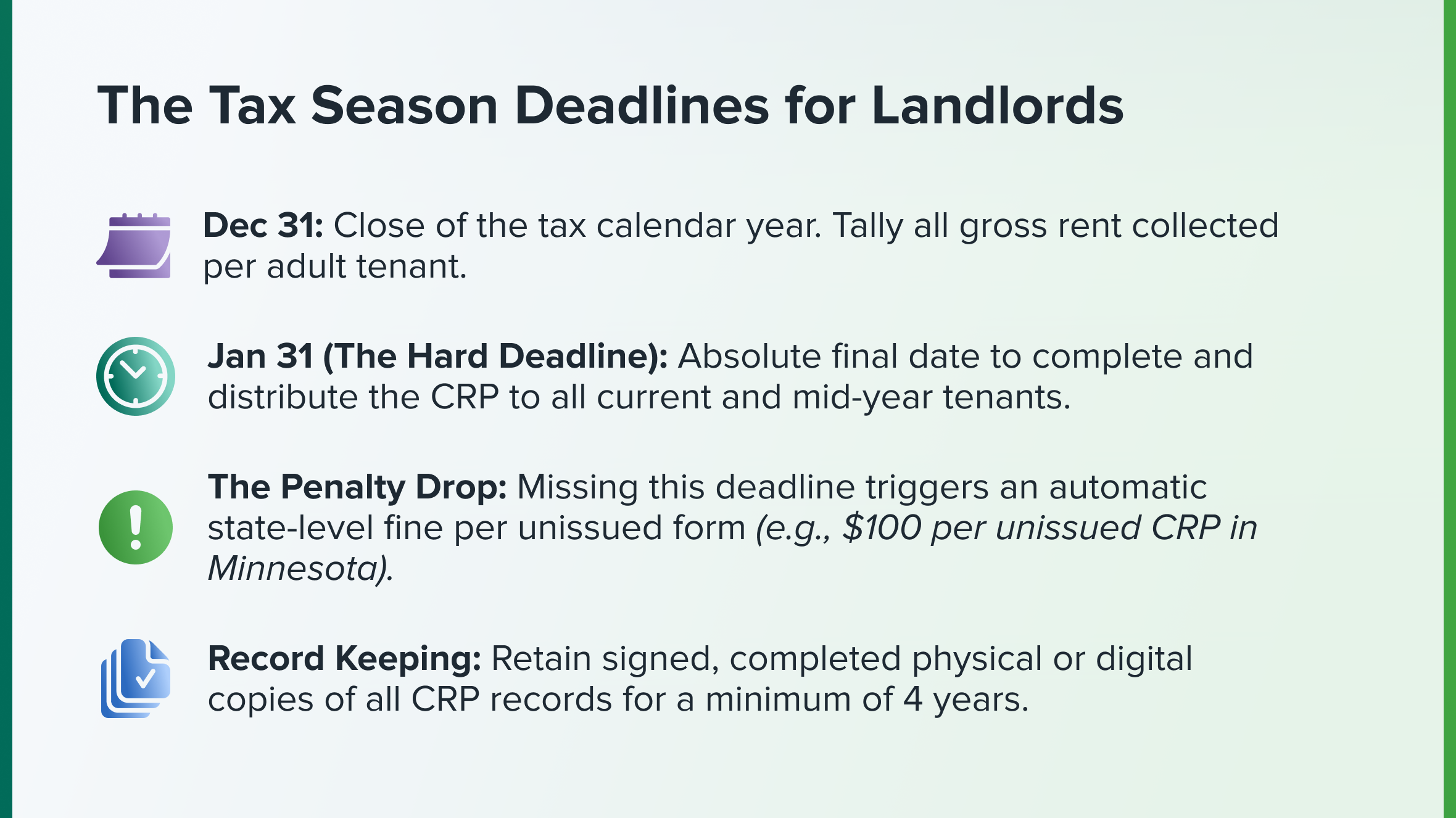 The Tax Season Deadlines for Landlords