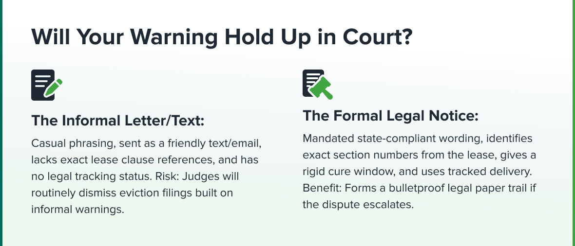 Will Your Warning Hold Up in Court