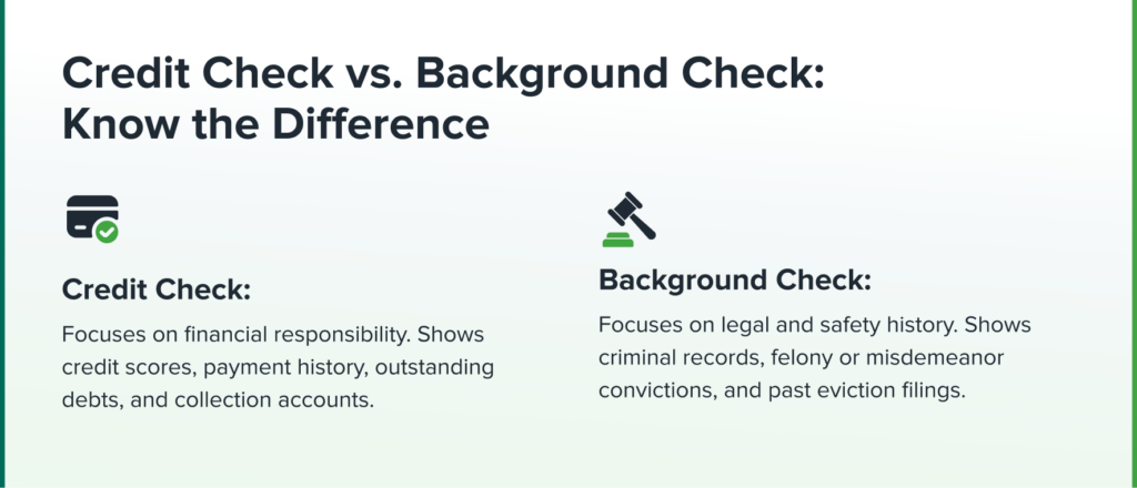 Credit Check vs. Background Check Know the Difference