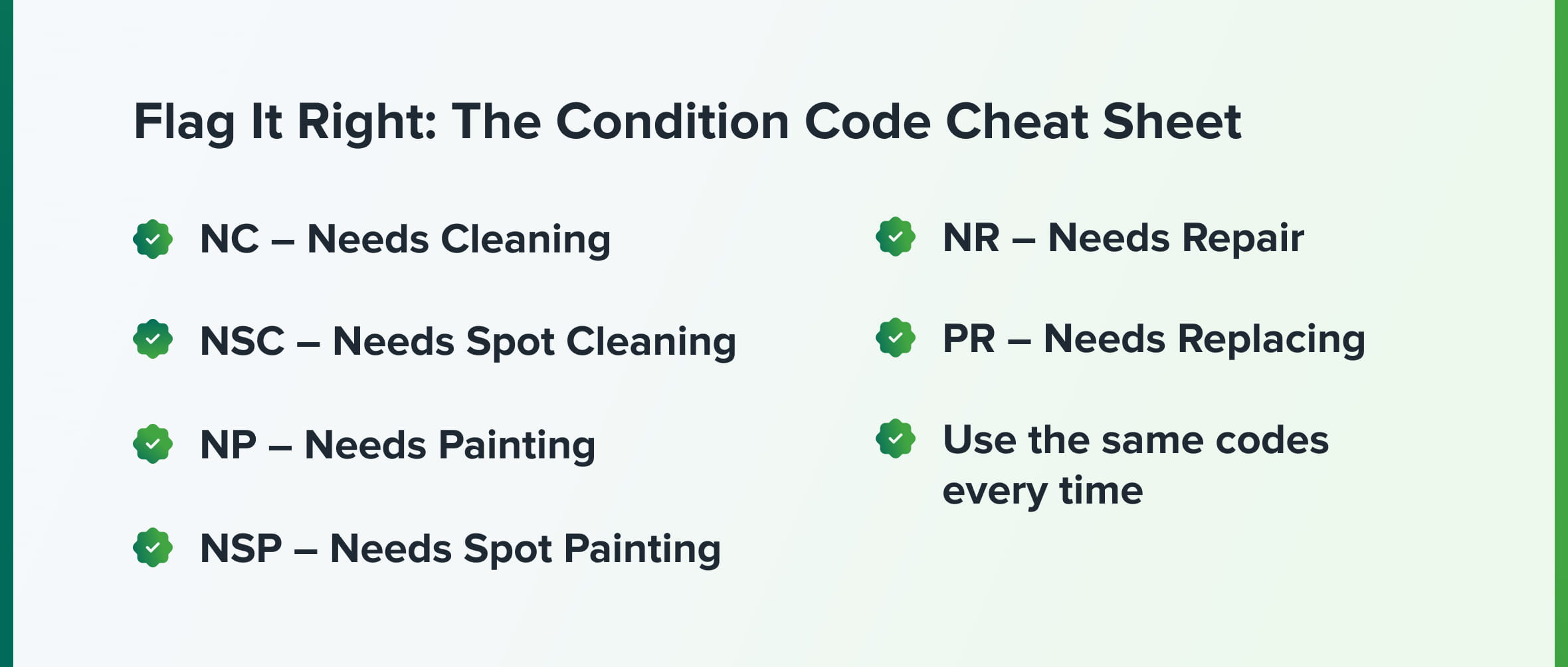 Flag It Right The Condition Code Cheat Sheet