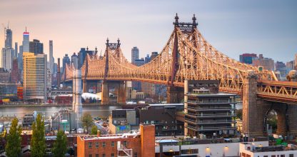 New York City Skyline from Queens
