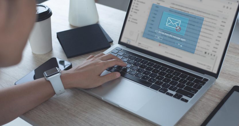 Blocking spam e-mail, warning pop-up for phishing mail, network